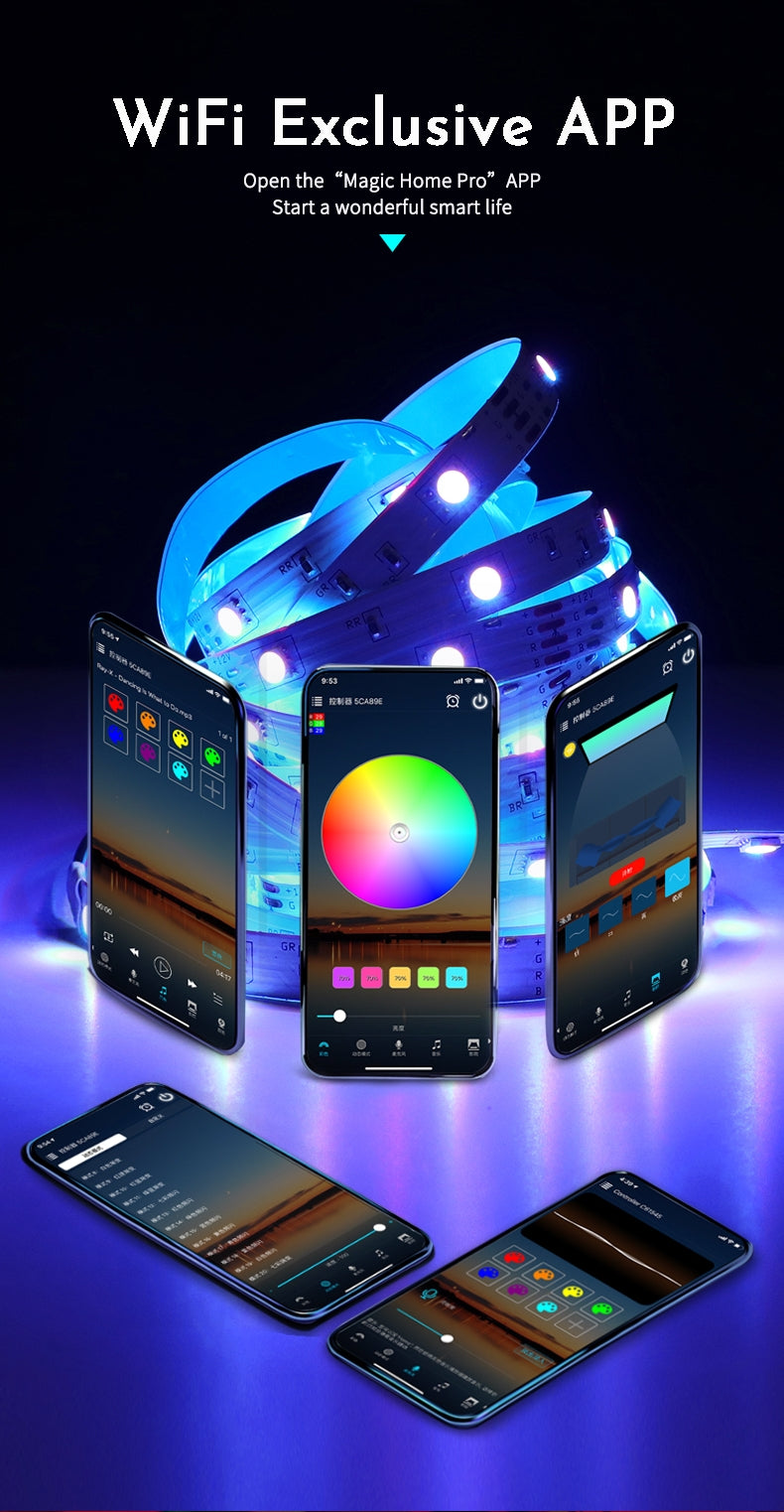 WiFi LED Controller BWCD-RGB-R24A1-1P/2P