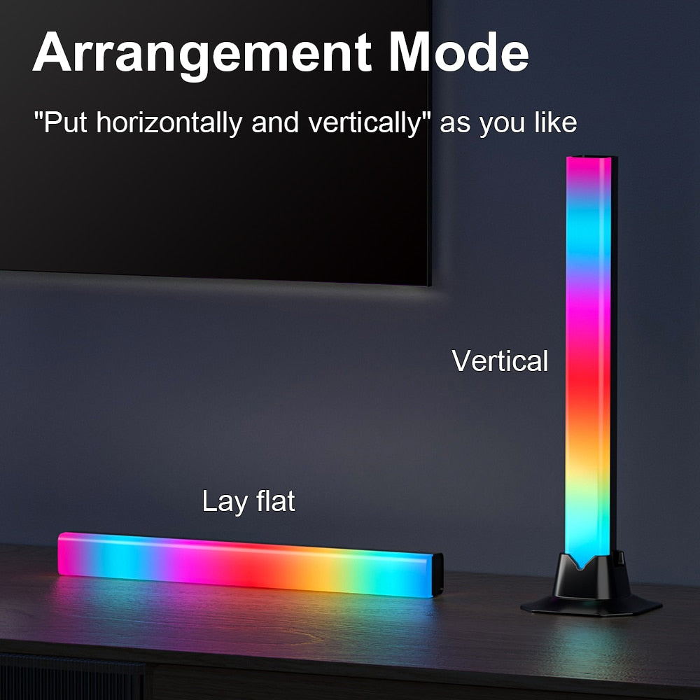 Smart RGB Gaming Light Set, LED Pickup Light Bar