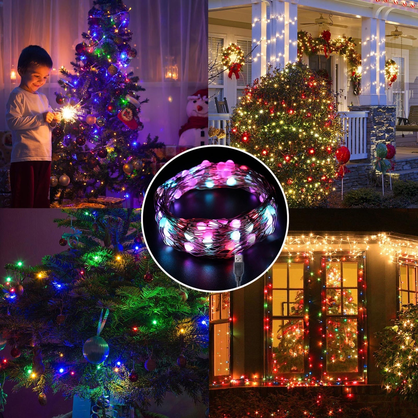 Smart Pixel String Lights (Multicolour)