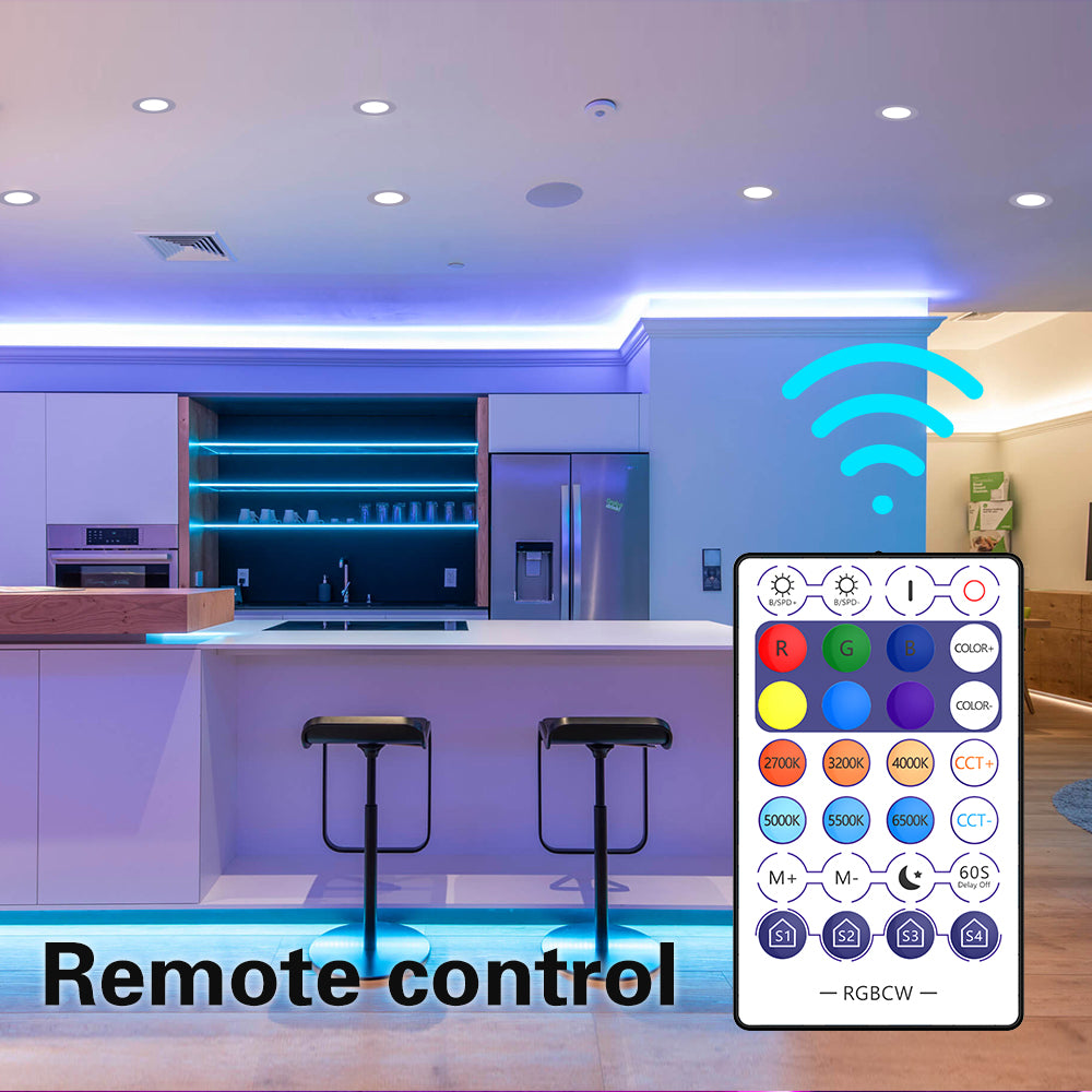 WIFI+Bluetooth Dual Mode Smart Downlight Lamp 9W-US Standard
