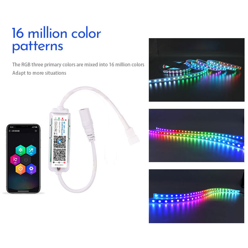Bluetooth SPI LED Controller ZJ-BCUCS-HCQ3-1K-I44C-Z