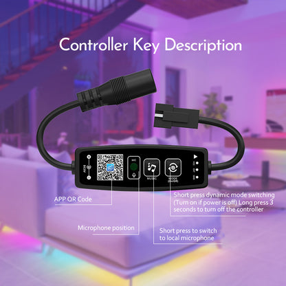 Bluetooth Pixel Led Controller ZJ-YBCIS-HCQ1-2K