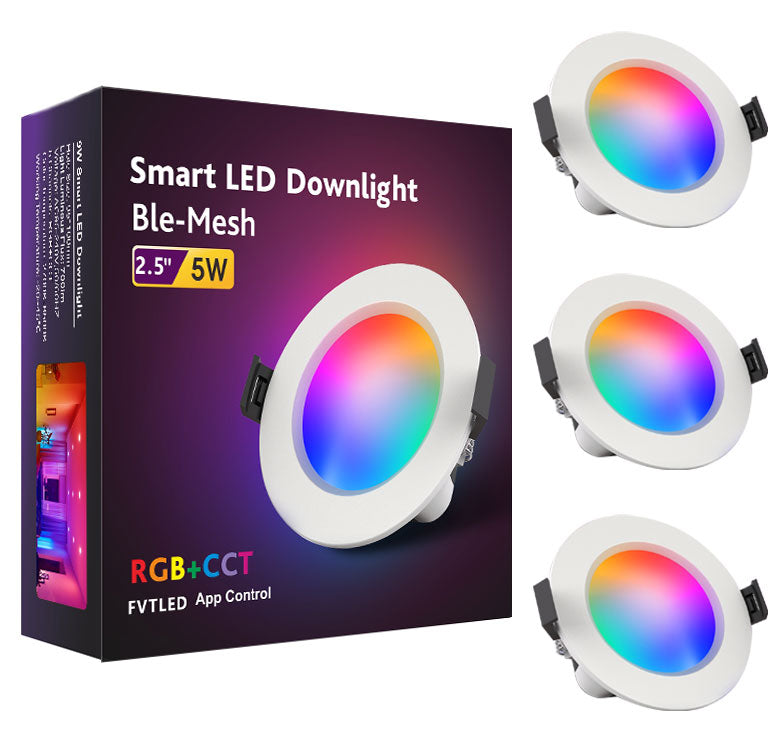 Bluetooth Smart LED Downlight 5W-US Standard