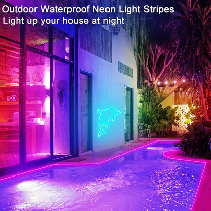 16.4ft Led Neon Rope Lights - DIY Neon Strip Lights