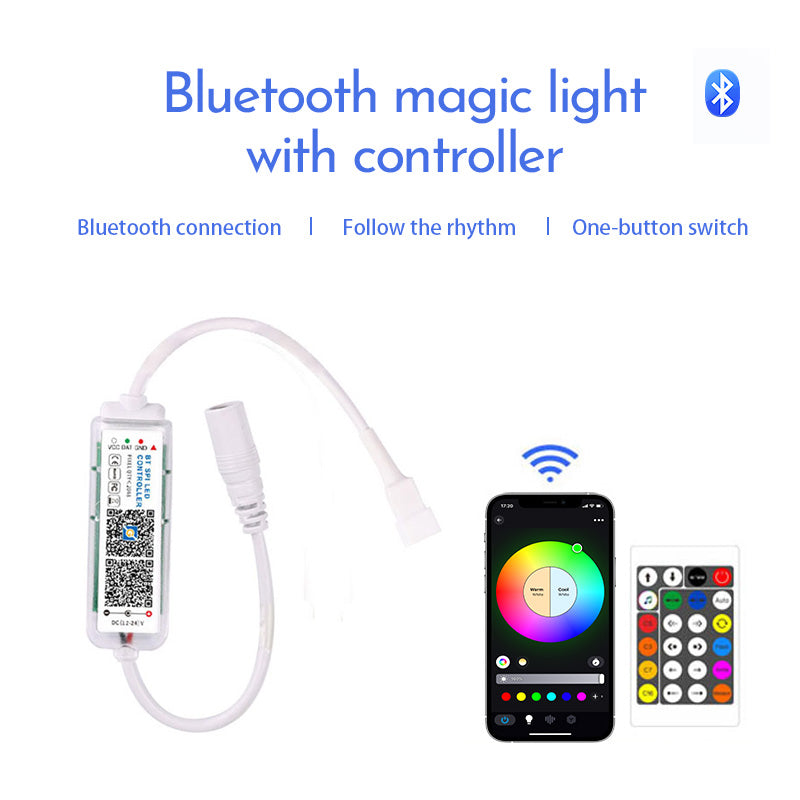 Bluetooth SPI LED Controller ZJ-BCUCS-HCQ3-1K-I44C-Z